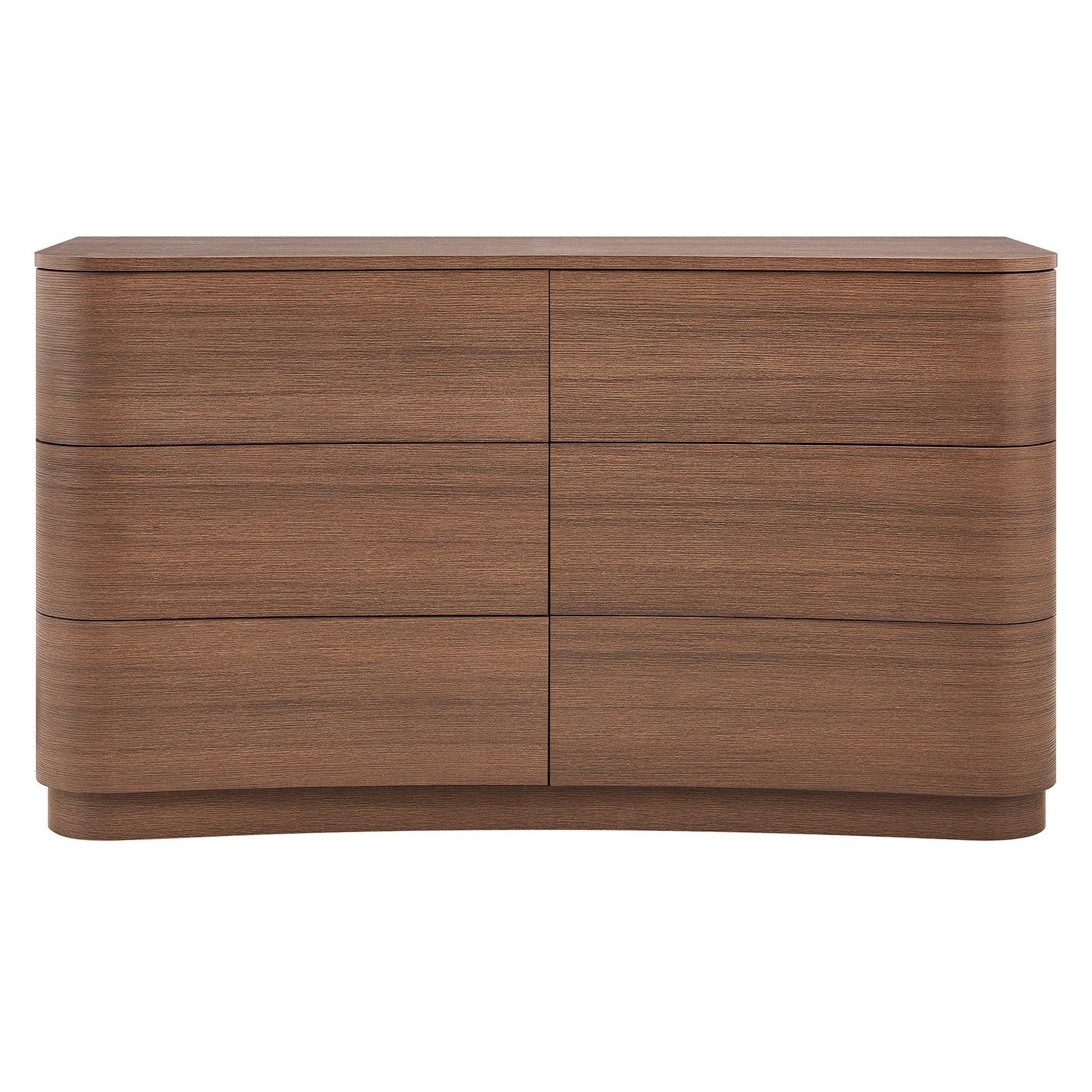 Mirae 6-Drawer Curved Dresser by Modway MOD-7229 FredCo
