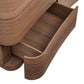 Mirae 6-Drawer Curved Dresser by Modway MOD-7229 FredCo