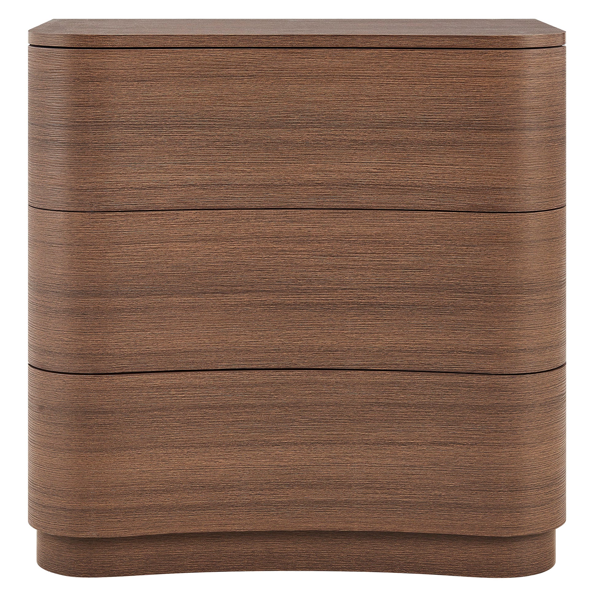 Mirae 3-Drawer Curved Compact Dresser by Modway MOD-7230 FredCo