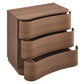 Mirae 3-Drawer Curved Compact Dresser by Modway MOD-7230 FredCo