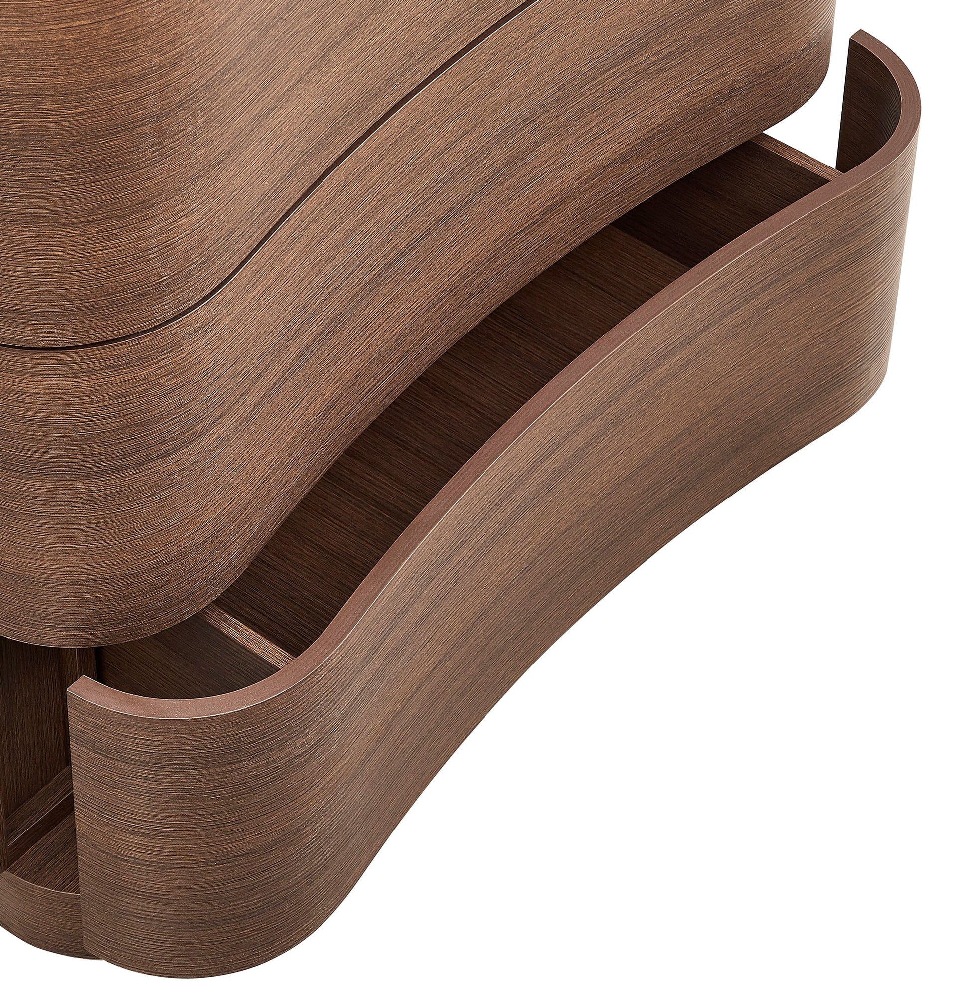 Mirae 3-Drawer Curved Compact Dresser by Modway MOD-7230 FredCo