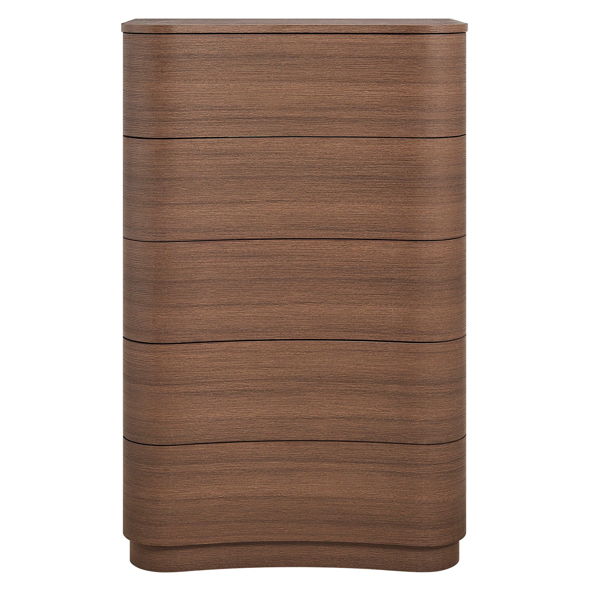 Mirae 5-Drawer Curved Dresser Chest of Drawers by Modway MOD-7231 FredCo