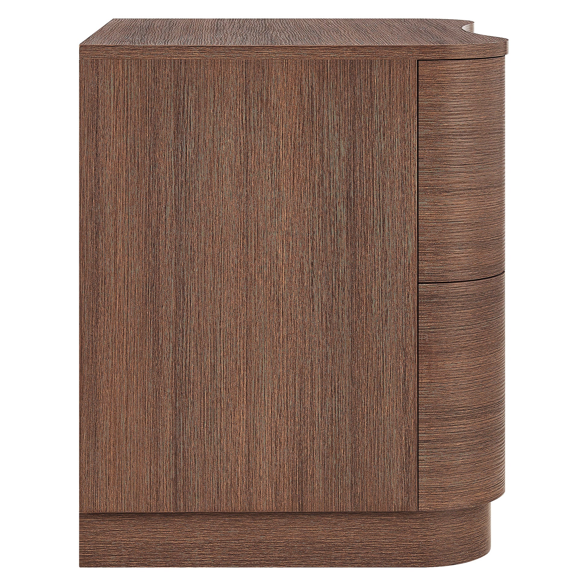 Mirae 2-Drawer Curved Nightstand by Modway MOD-7232 FredCo