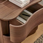 Mirae 2-Drawer Curved Nightstand by Modway MOD-7232 FredCo