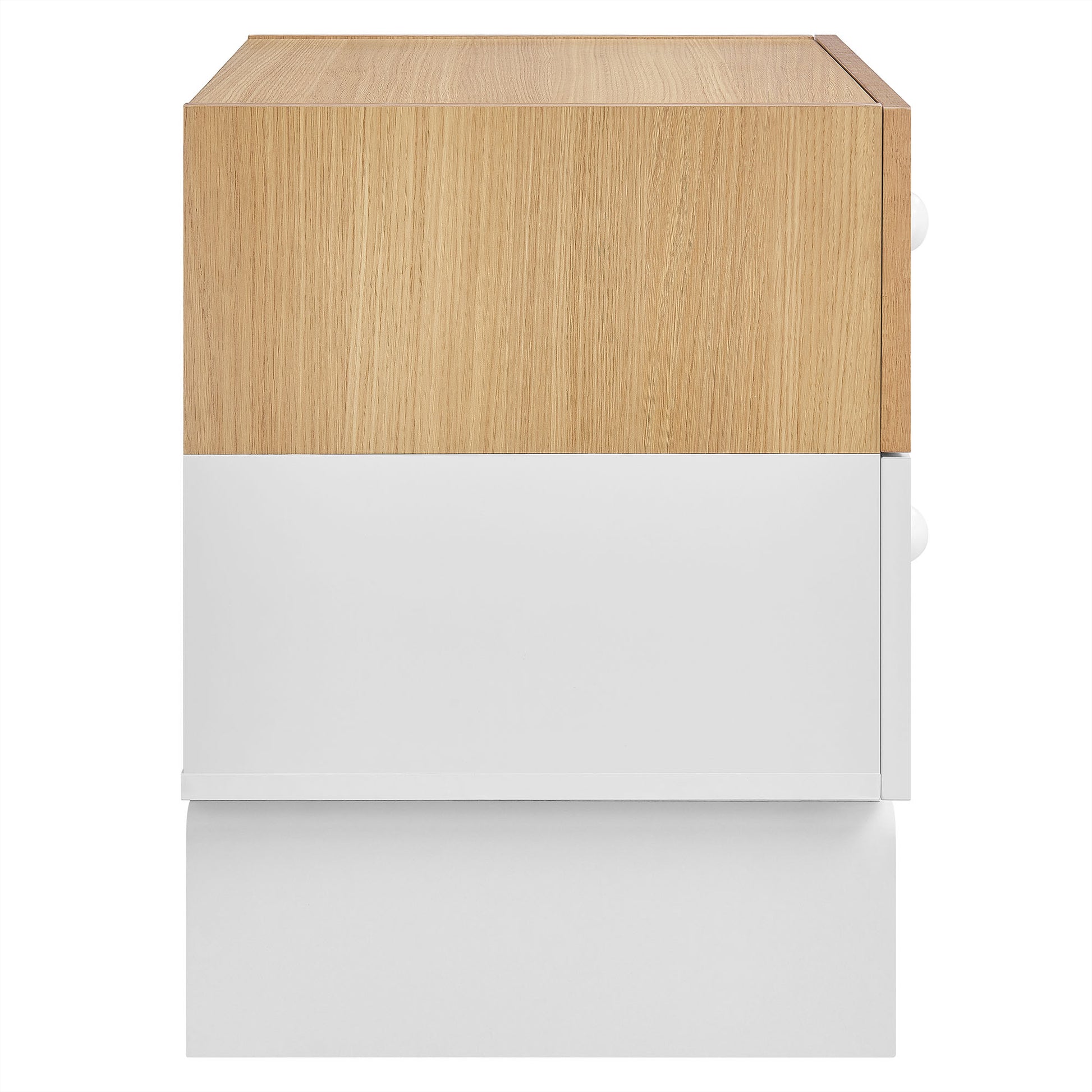 Nolia 2-Drawer Color Block Nightstand by Modway MOD-7238 FredCo