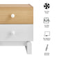 Nolia 2-Drawer Color Block Nightstand by Modway MOD-7238 FredCo
