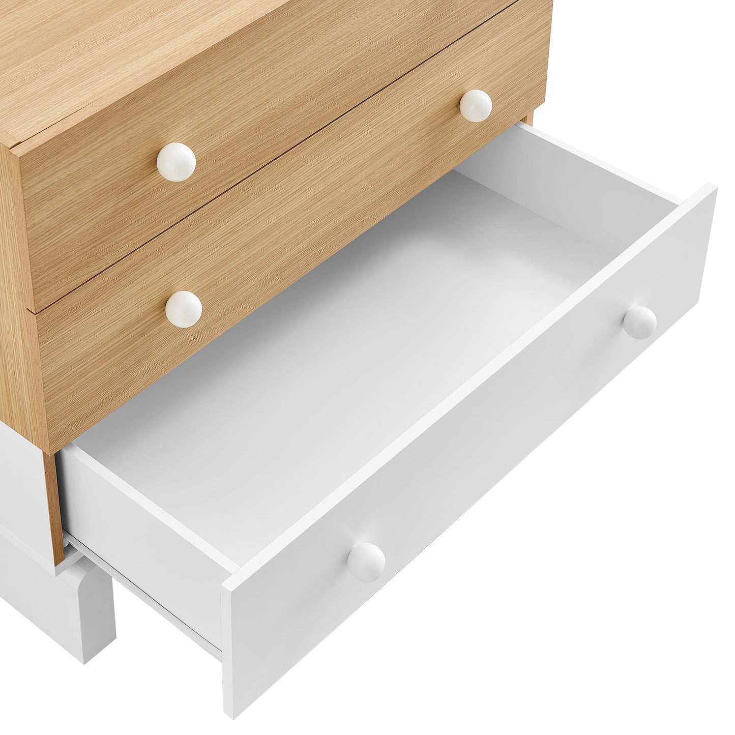 Nolia 3-Drawer Color Block Dresser by Modway MOD-7239 FredCo