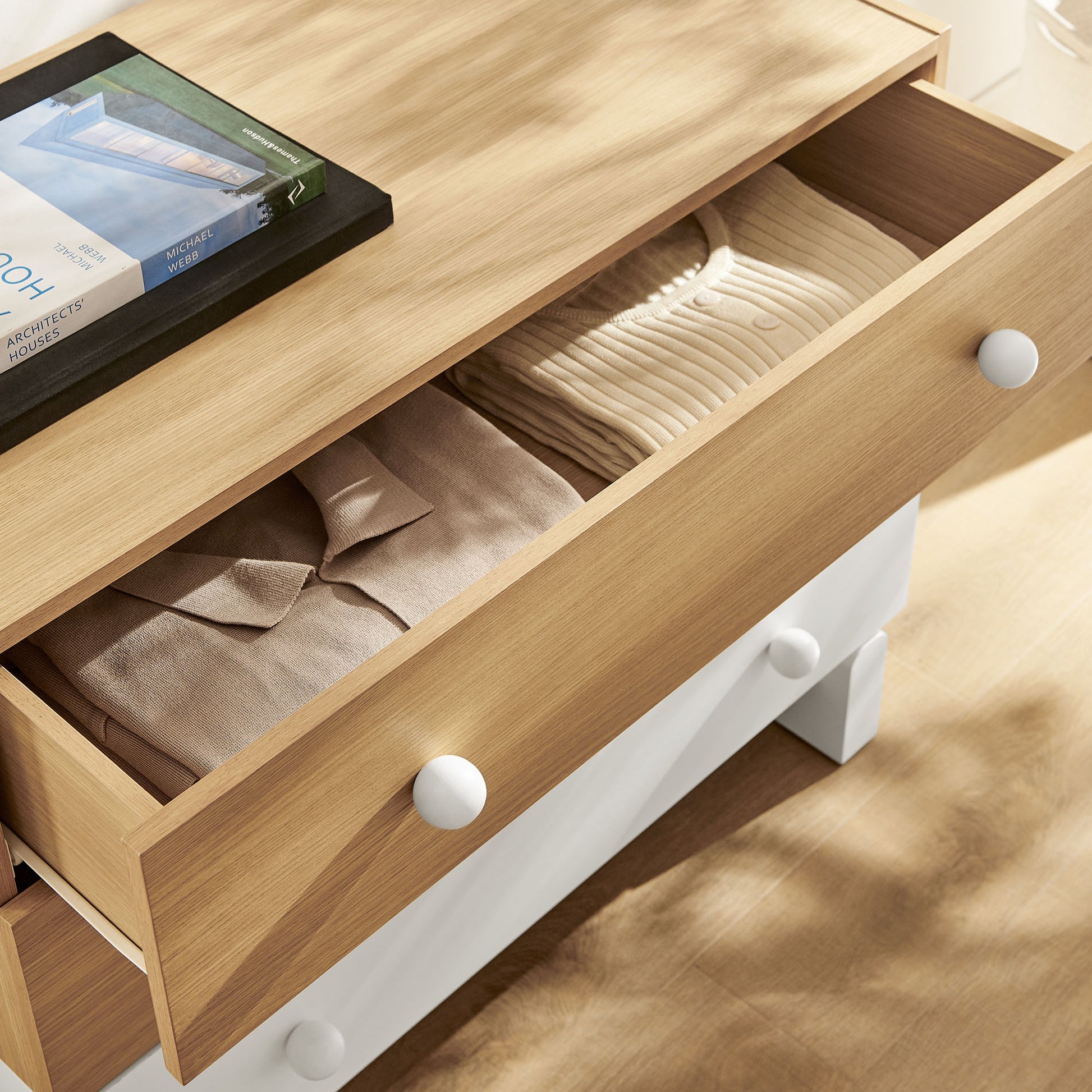 Nolia 3-Drawer Color Block Dresser by Modway MOD-7239 FredCo