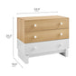 Nolia 3-Drawer Color Block Dresser by Modway MOD-7239 FredCo