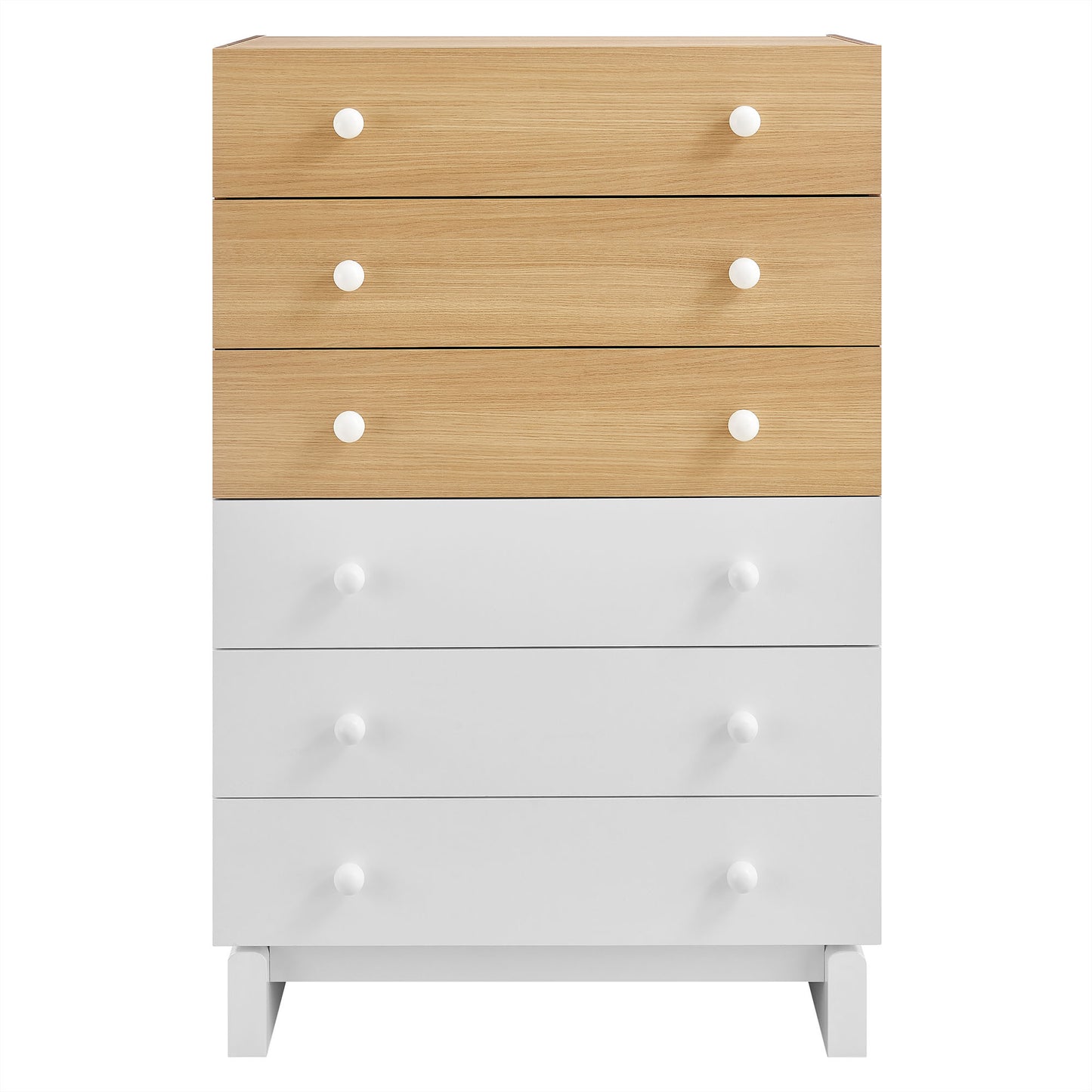 Nolia 6-Drawer Color Block Dresser Chest by Modway MOD-7240 FredCo