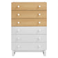 Nolia 6-Drawer Color Block Dresser Chest by Modway MOD-7240 FredCo