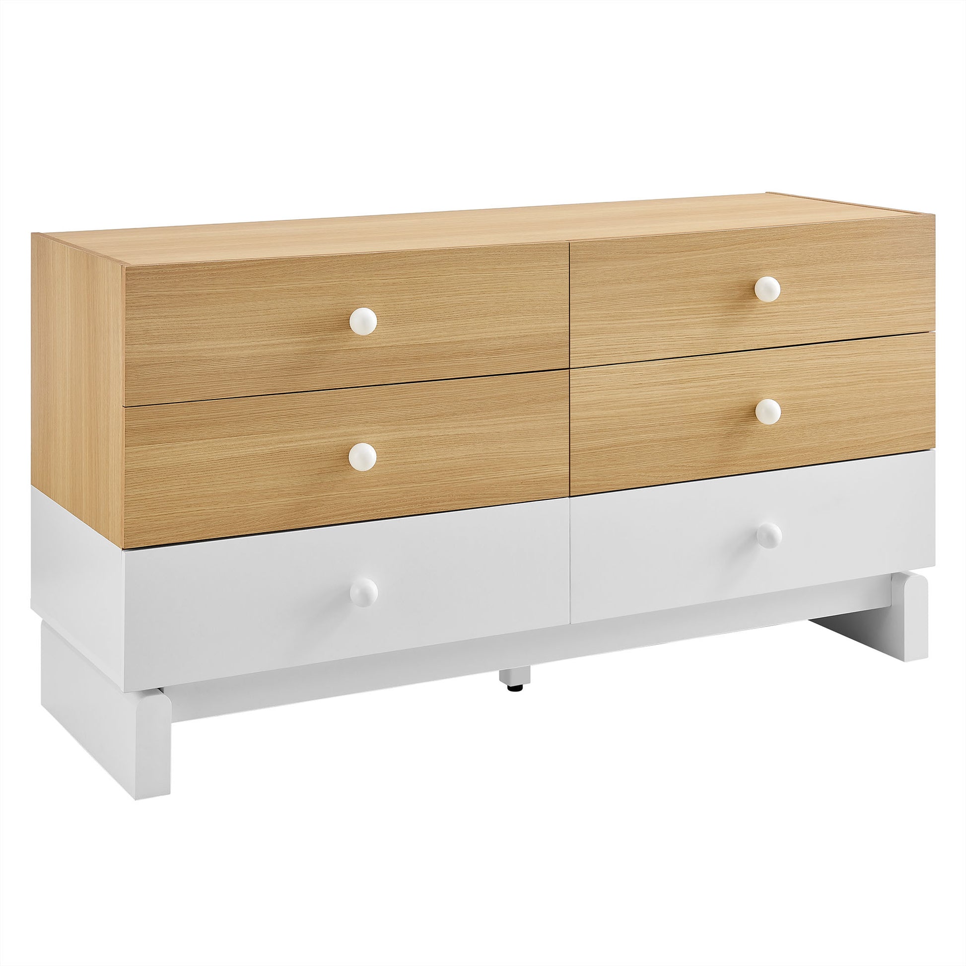 Nolia 6-Drawer Color Block Dresser by Modway MOD-7241 FredCo