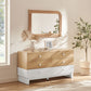 Nolia 6-Drawer Color Block Dresser by Modway MOD-7241 FredCo