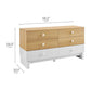 Nolia 6-Drawer Color Block Dresser by Modway MOD-7241 FredCo