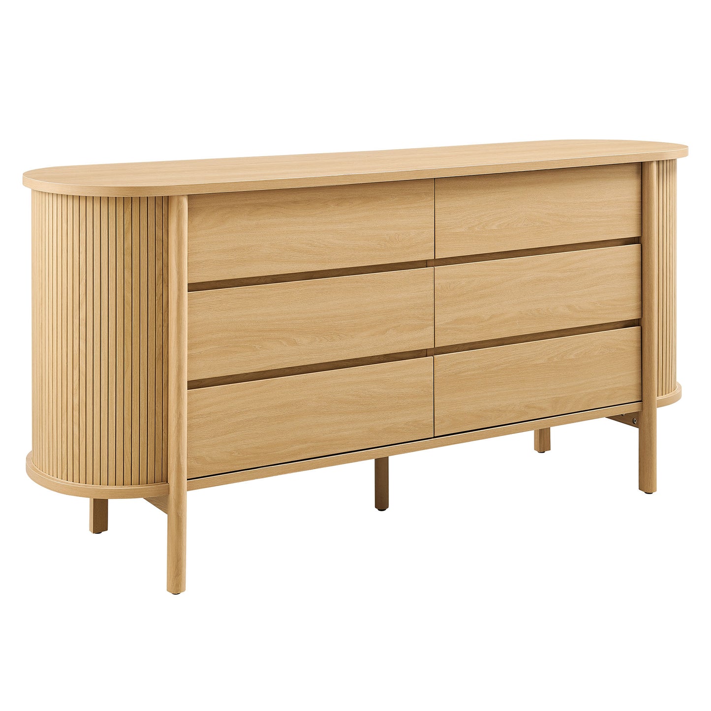 Cadence 6-Drawer Curved Dresser by Modway MOD-7242 FredCo