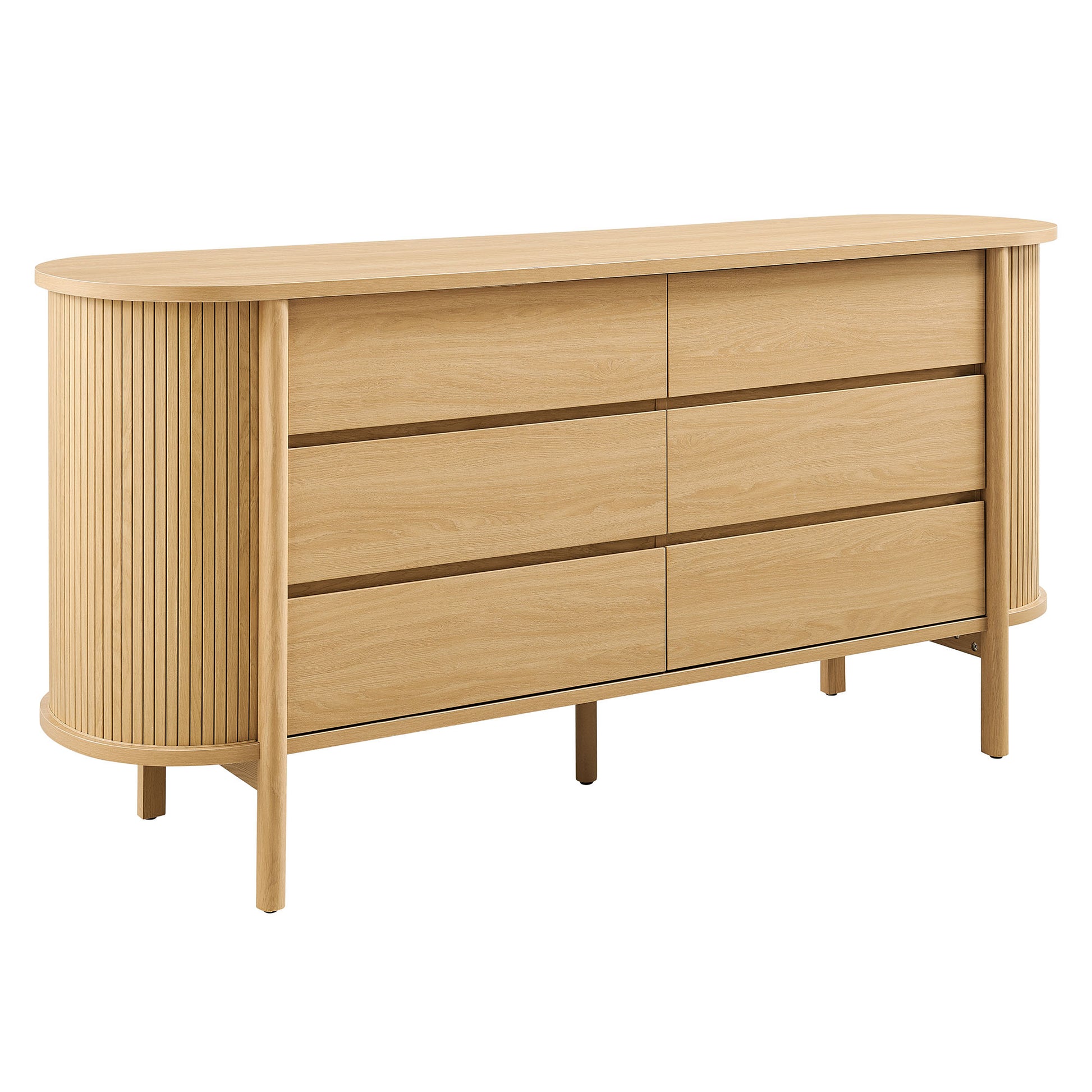 Cadence 6-Drawer Curved Dresser by Modway MOD-7242 FredCo