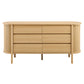 Cadence 6-Drawer Curved Dresser by Modway MOD-7242 FredCo