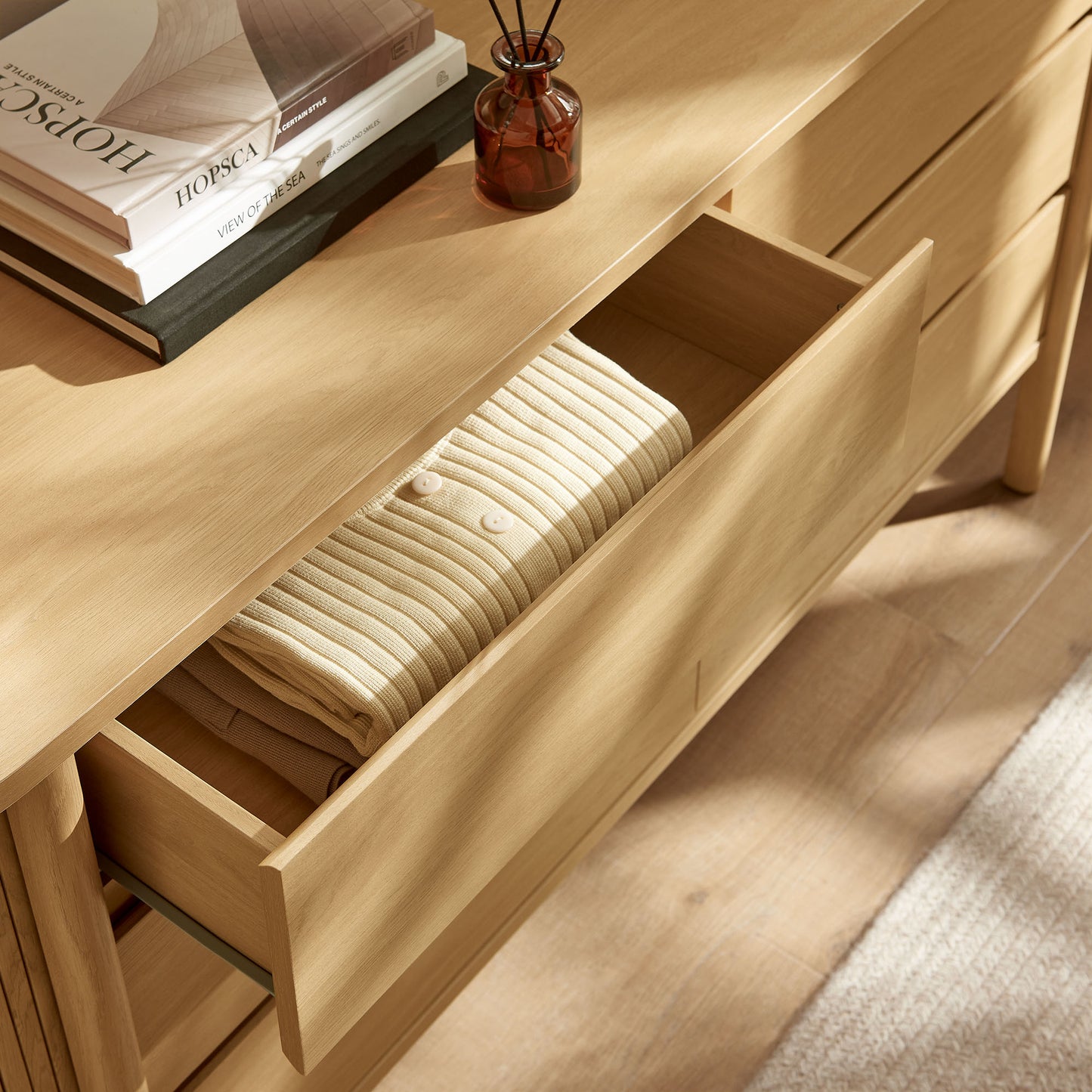 Cadence 6-Drawer Curved Dresser by Modway MOD-7242 FredCo