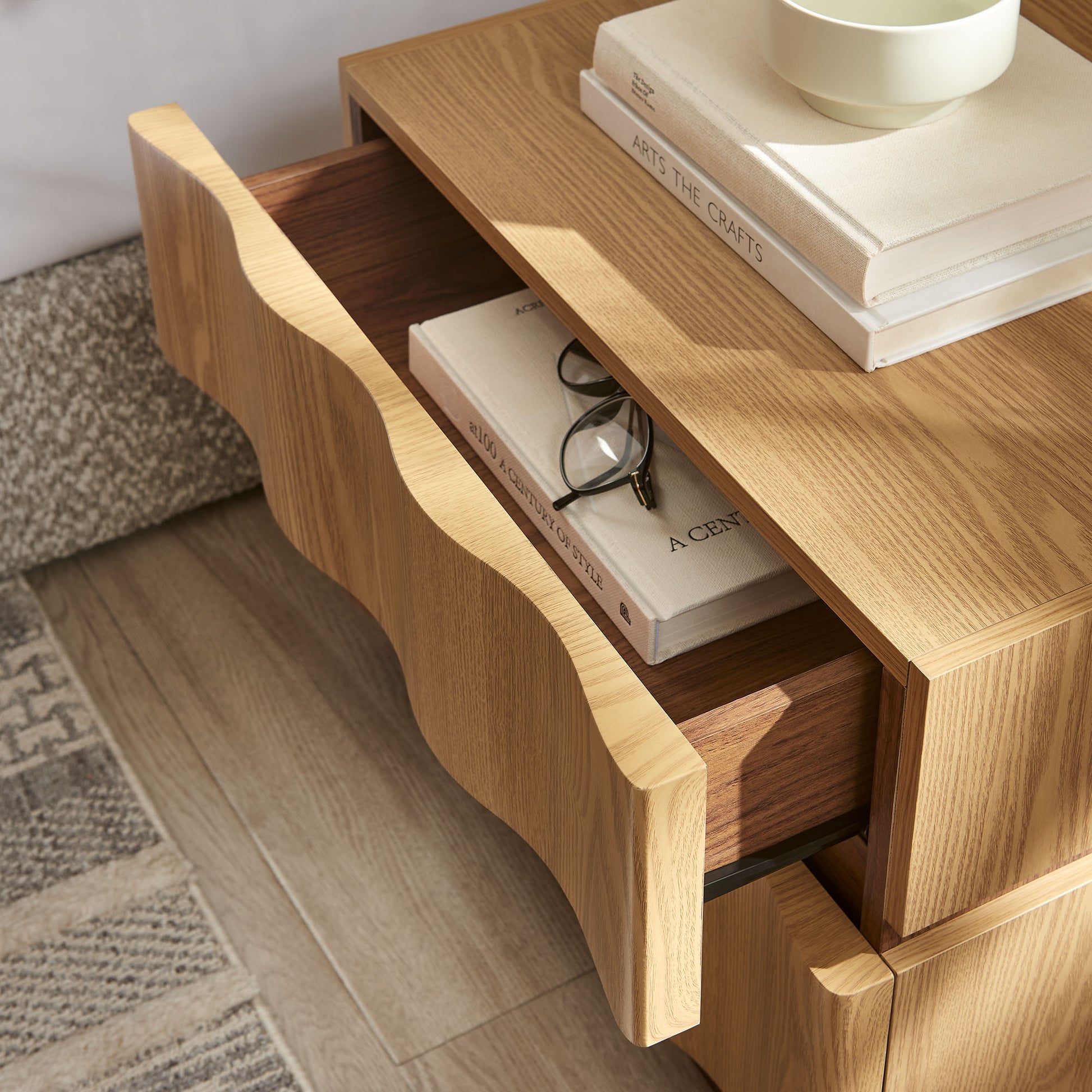 Isola 2 Drawer Nightstand by Modway MOD-7243 FredCo