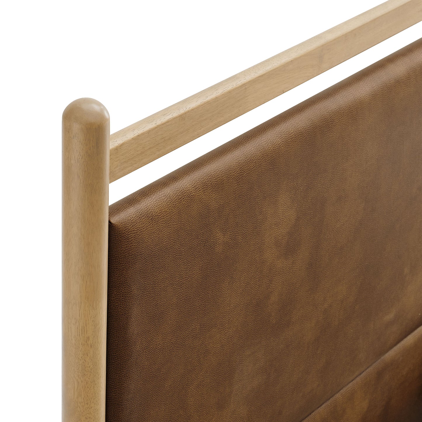 Ginny Queen Size Vegan Leather Platform Bed Frame by Modway MOD-7249