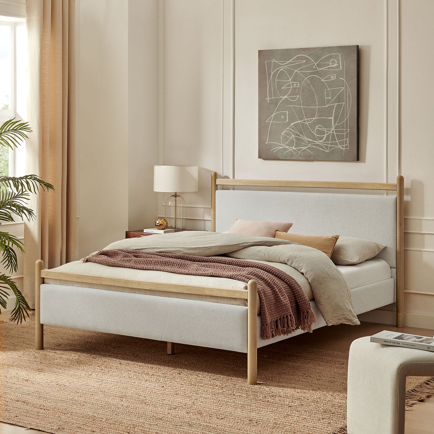 Ginny King Size Platform Bed Frame by Modway MOD-7250