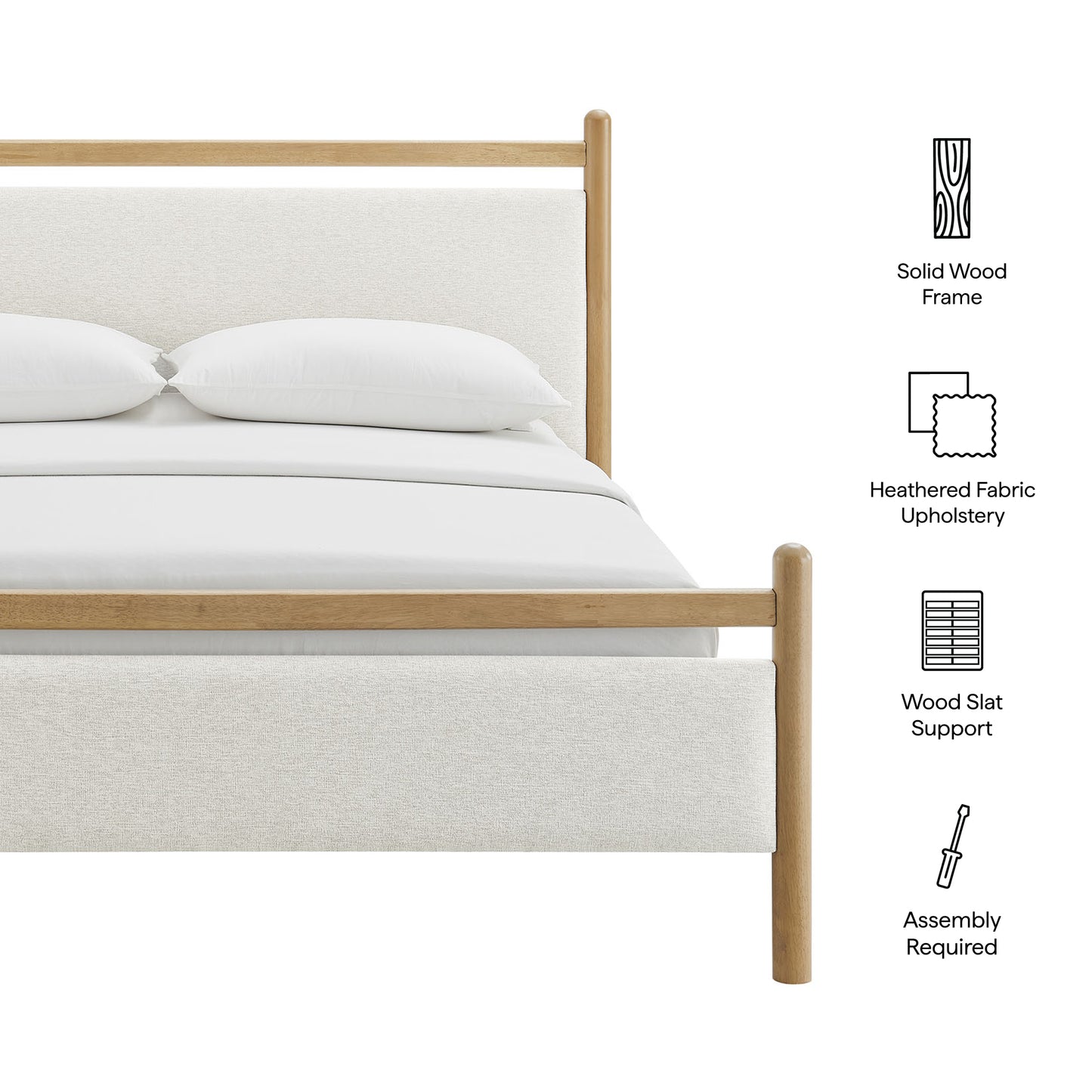 Ginny King Size Platform Bed Frame by Modway MOD-7250