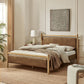 Ginny King Size Vegan Leather Platform Bed Frame by Modway MOD-7251