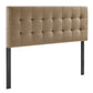 Lily Stain-Resistant Performance Velvet Full Size Headboard by Modway MOD-7253