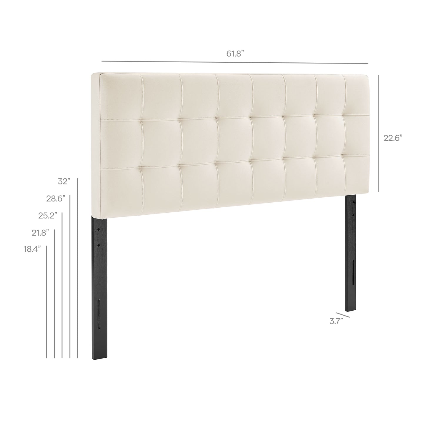 Lily Stain-Resistant Performance Velvet Queen Size Headboard by Modway MOD-7254
