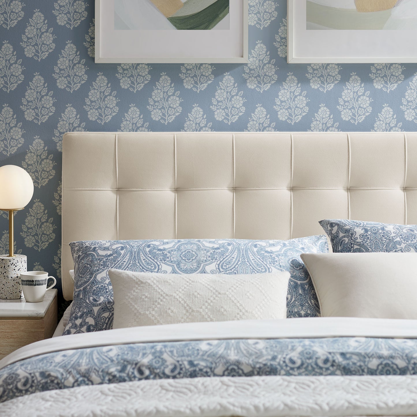 Lily Stain-Resistant Performance Velvet King Size Headboard by Modway MOD-7255
