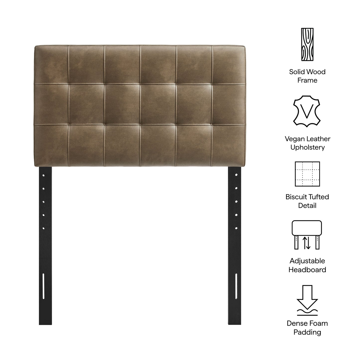 Lily Vegan Leather Twin Size Headboard by Modway MOD-7256