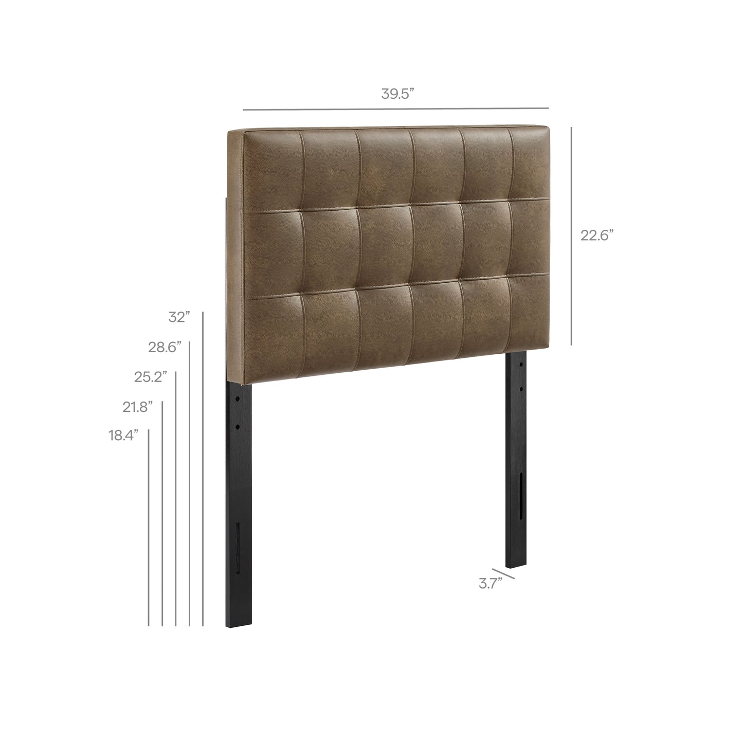 Lily Vegan Leather Twin Size Headboard by Modway MOD-7256