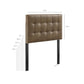 Lily Vegan Leather Twin Size Headboard by Modway MOD-7256