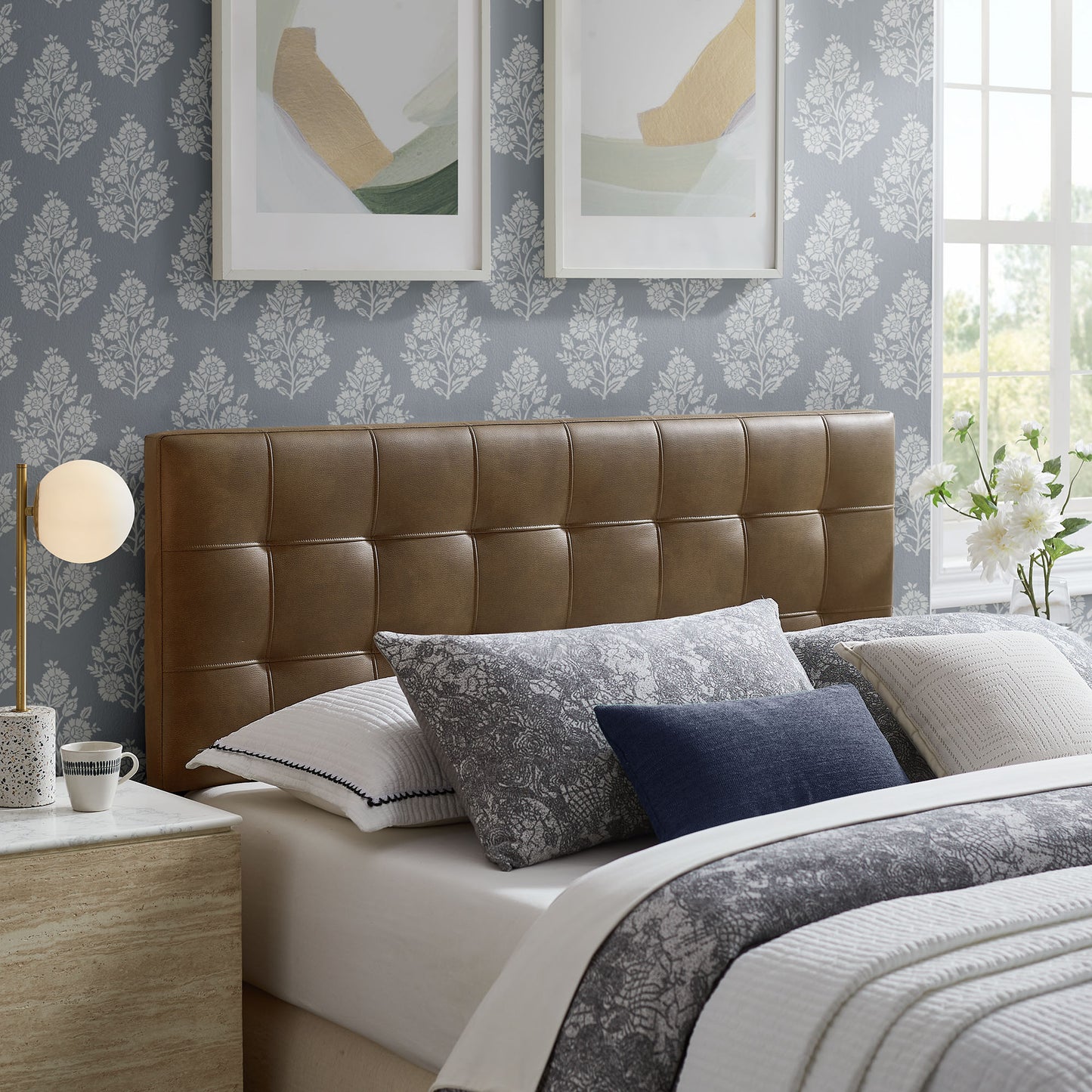 Lily Vegan Leather King Size Headboard by Modway MOD-7259