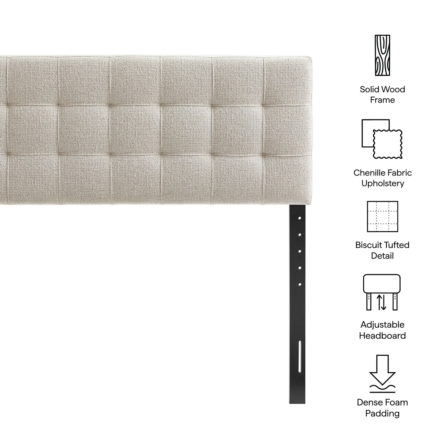 Lily Upholstered Queen Size Headboard by Modway MOD-7262