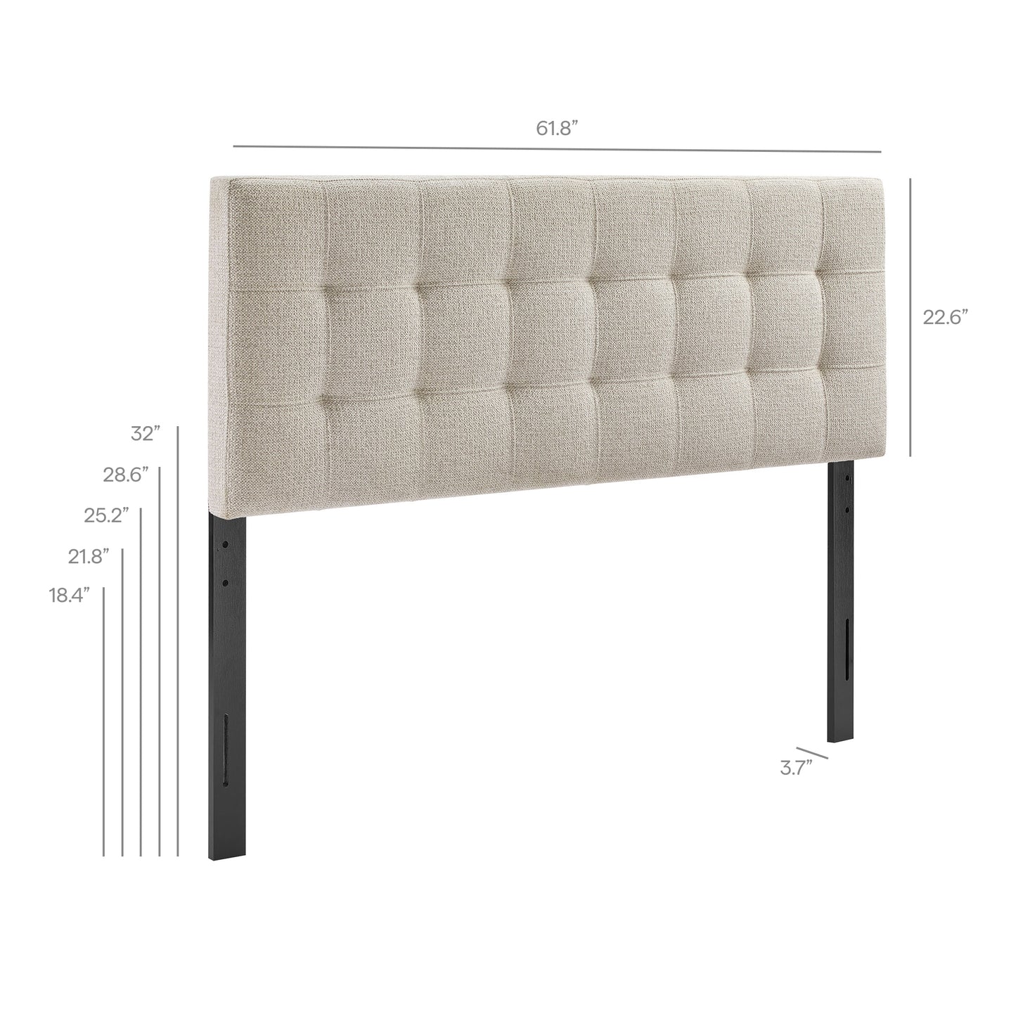 Lily Upholstered Queen Size Headboard by Modway MOD-7262