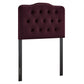 Annabel Stain-Resistant Performance Velvet Twin Headboard by Modway MOD-7264