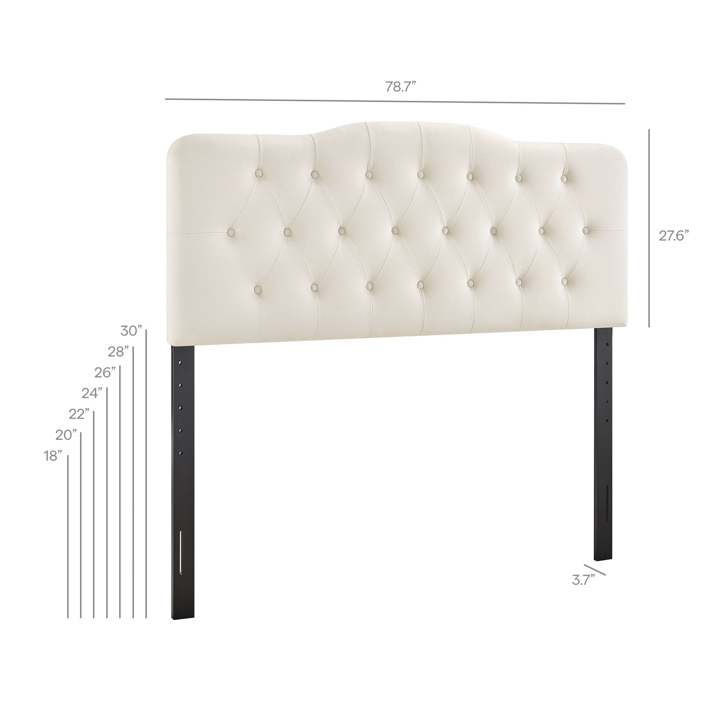 Annabel Stain-Resistant Performance Velvet King Headboard by Modway MOD-7273