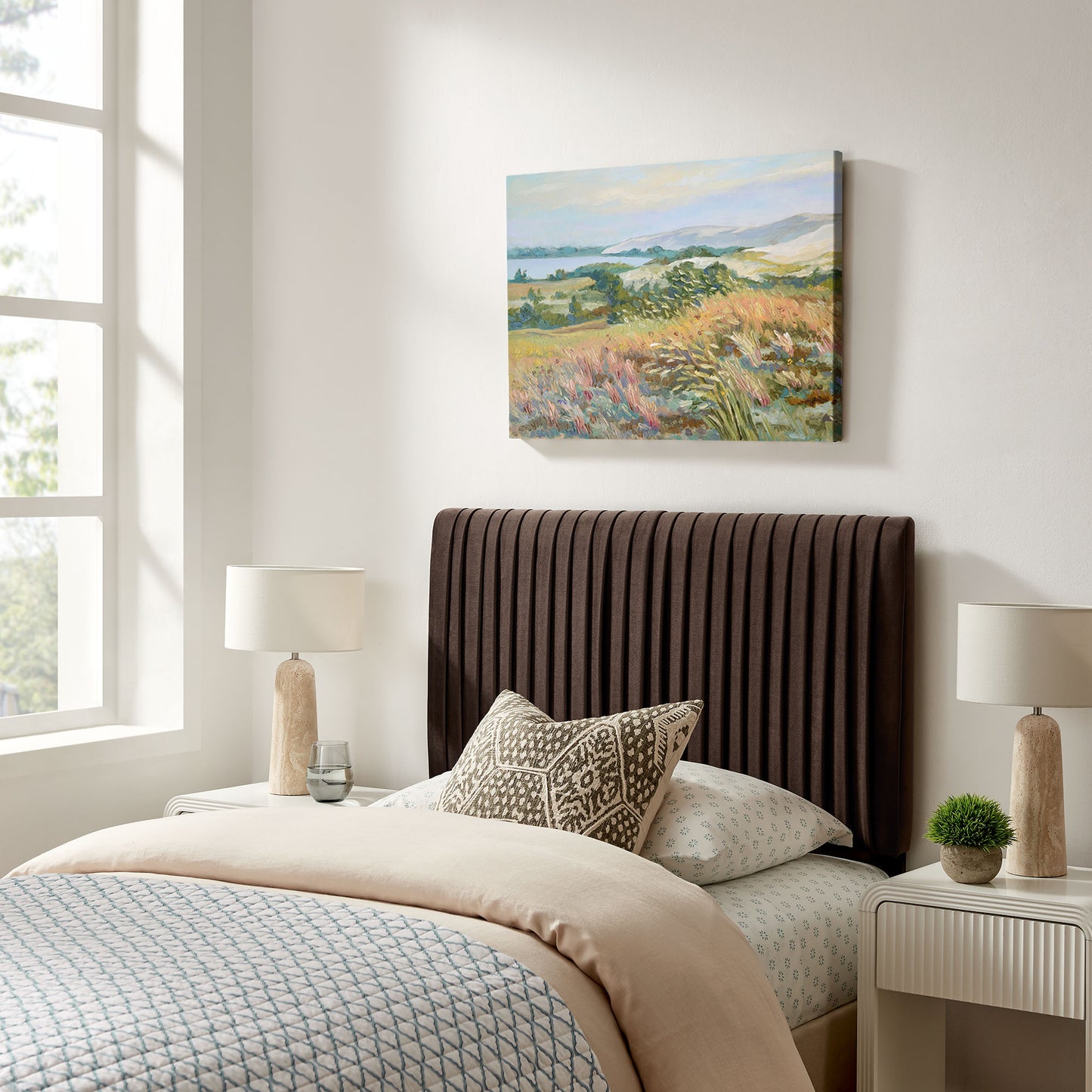 Eloise Stain-Resistant Performance Velvet Twin Headboard by Modway MOD-7276