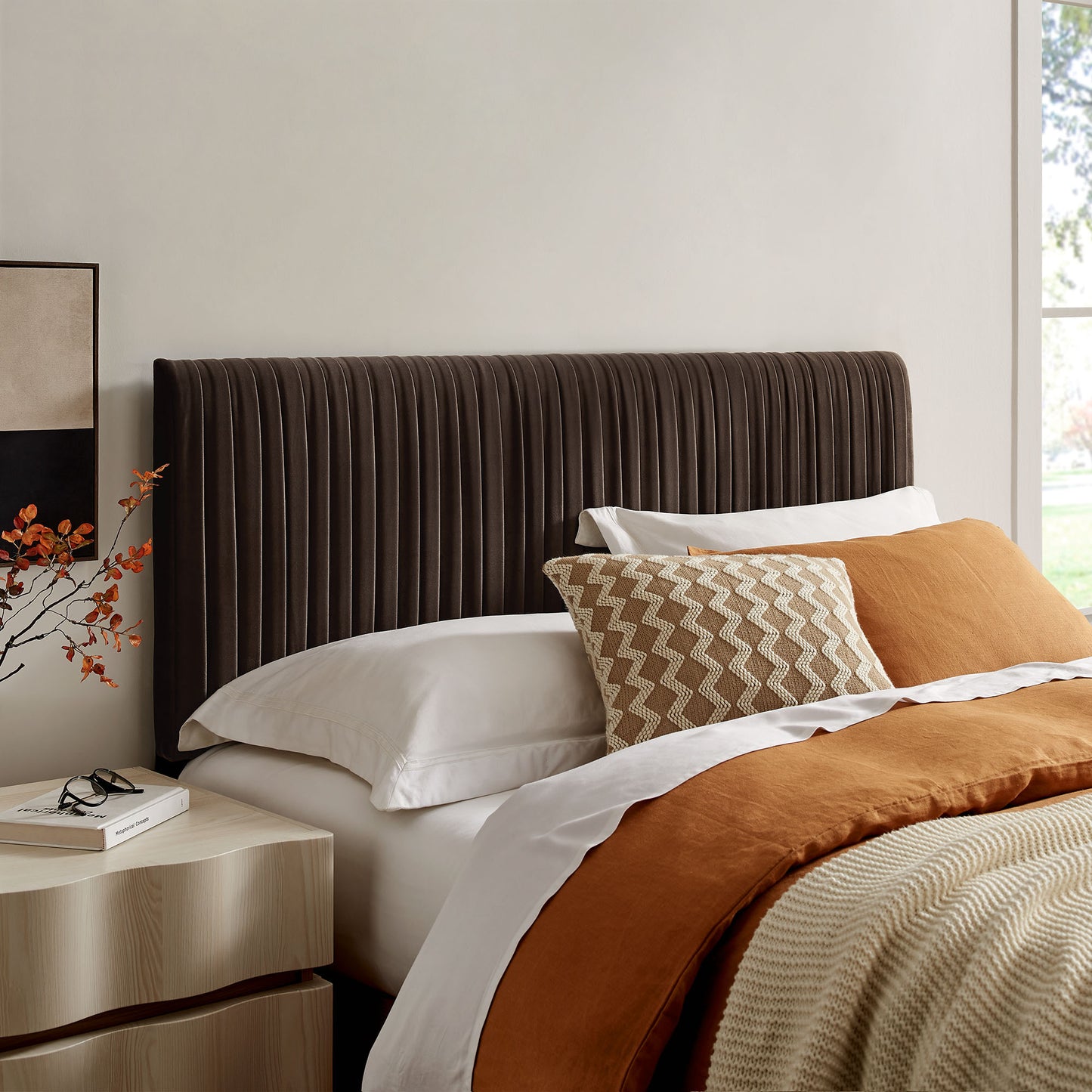 Eloise Stain-Resistant Performance Velvet King Headboard by Modway MOD-7279