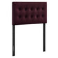 Emily Stain-Resistant Performance Velvet Twin Size Headboard by Modway MOD-7280