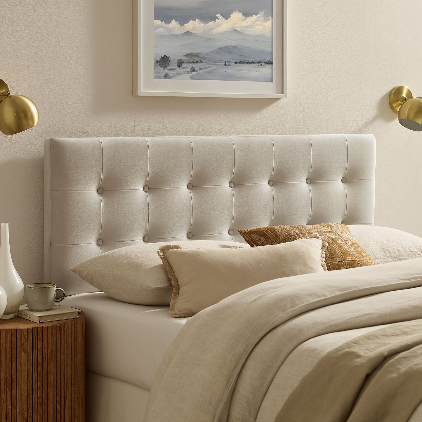 Emily Stain-Resistant Performance Velvet Full Size Headboard by Modway MOD-7282