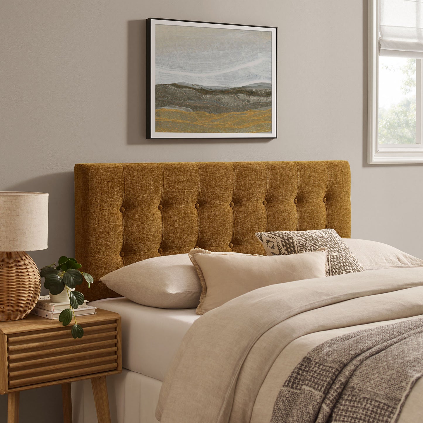 Emily Fabric Upholstered Full Size Headboard by Modway MOD-7283