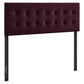 Emily Stain-Resistant Performance Velvet Queen Size Headboard by Modway MOD-7284