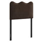 Athena Stain-Resistant Performance Velvet Twin Size Headboard by Modway MOD-7288