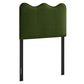 Athena Stain-Resistant Performance Velvet Twin Size Headboard by Modway MOD-7288