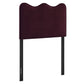 Athena Stain-Resistant Performance Velvet Twin Size Headboard by Modway MOD-7288