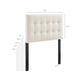 Lily Stain-Resistant Performance Velvet Twin Size Headboard by Modway MOD-7289