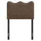 Athena Striped Fabric Upholstered Twin Size Headboard by Modway MOD-7290