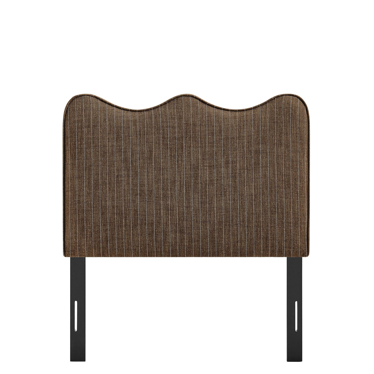 Athena Striped Fabric Upholstered Twin Size Headboard by Modway MOD-7290
